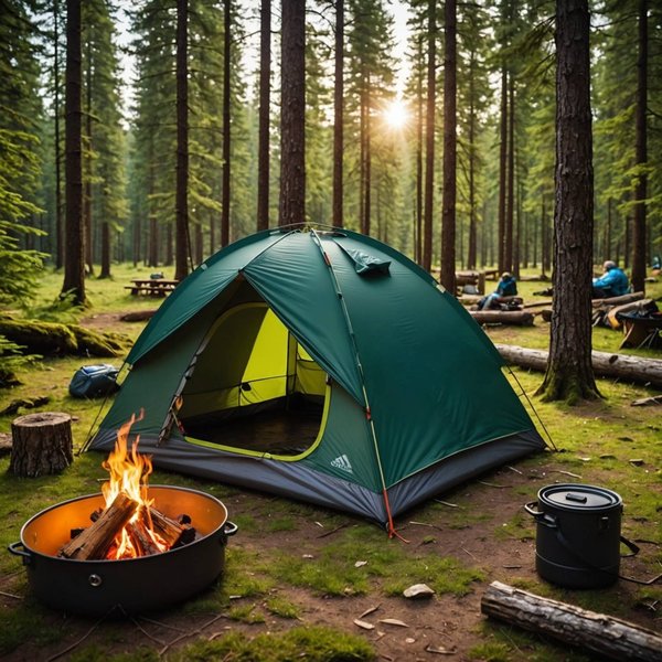 Guide Essentiel d'Équipement Éco-Responsable pour le Camping en Pleine Nature