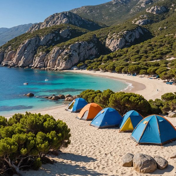 Découvrez les attraits uniques du camping en Corse près de la mer pour des vacances idéales
